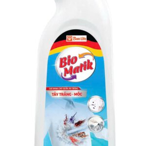 Tẩy Mốc Quần áo Trắng Sinh Học Cao Cấp Chai 280ml